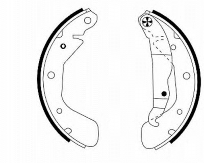 HELLA PAGID 8db355001291 -  Комплект тормозных колодок
